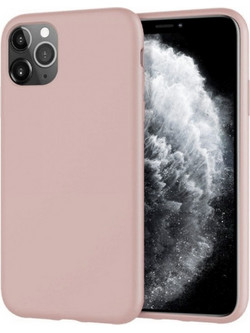 Θήκη Rubber Ενισχυμένης Σιλικόνης για iPhone 11 Pro Dusty Pink
