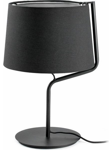 Faro Barcelona 29333 Πορτατίφ Ε27 Μαύρο Φ25.5xΥ45cm