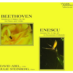 David Abel-Julie Steinberg-Beethoven:Violin Sonata Op.96&Enescu: Op. 25/ LP Analogue Productions
