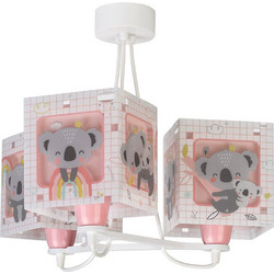 Ango Koala Pink κρεμαστό τρίφωτο οροφής (63267)