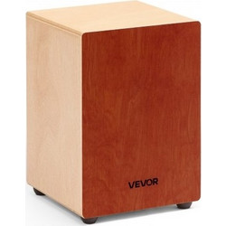 VEVOR Cajon Box Drum Ξύλινο Κρουστό Όργανο με Χορδές Κιθάρας από Ξύλο Σημύδας