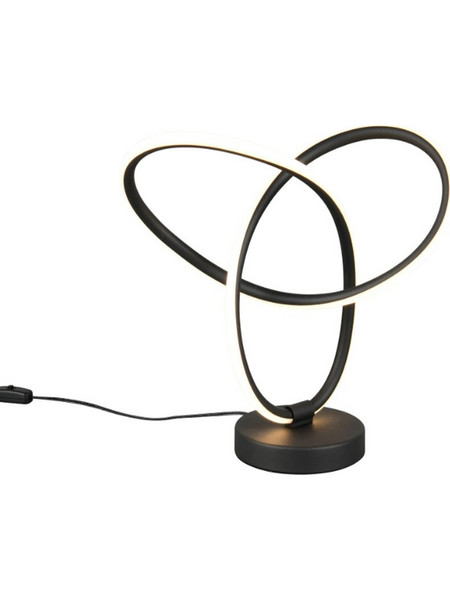 Φωτιστικό Επιτραπέζιο Lando R53591132 SMD 8W 800lm 3000K 28x28x12cm Black RL Lighting