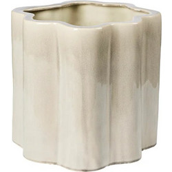 Broste Copenhagen Sonja Κασπώ Κεραμικό Off White W36,5 x D37,5 x H36 cm