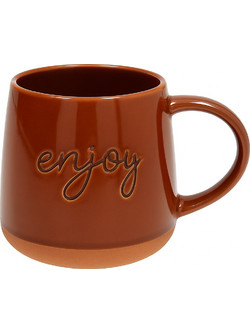 Tognana Κούπα πρωινού Πορσελάνης Enjoy Terracota 640ml