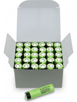 30x 18650 li-ion Panasonic NCR18650B*
