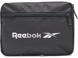 Reebok Essentials Zip Waist Bag Τσαντάκι Μέσης Μαύρο H11304