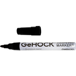 Μαρκαδόρος Alu Ανεξίτηλος Μαύρος GeHOCK GMBA30