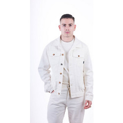 Denim Jacket Με Σχέδιο Πλέξης OVER-D Εκρού