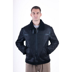 Jacket Κοντό Μουτόν OVER-D Μαύρο