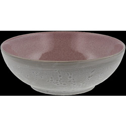 Bitz Σαλατιέρα Stoneware Φ30 Εκ. - Gastro Grey/Light Pink