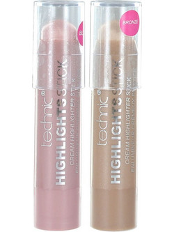 Technic Highlights Stick Cream Bronzer & Highlighter Stick 7.3gr