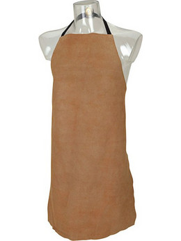 Climax Apron 10 - Ποδιά Εργασίας Ηλεκτροσυγκολλητών / Μαστόρων Μπεζ Δερμάτινη 70x100cm