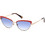 Web WE 0272 32W Γυναικεία Γυαλιά Ηλίου Cat Eye Μεταλλικά Χρυσά Κόκκινα με Μπλε Polarized Φακό