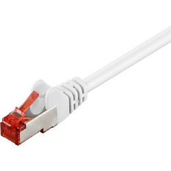 Goobay S/FTP Cat.6 Καλώδιο Δικτύου Ethernet 15m White 93504