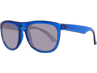 Benetton BE993S 04 Ανδρικά Γυαλιά Ηλίου Τετράγωνα Κοκάλινα Μπλε με Μαύρο Polarized Φακό