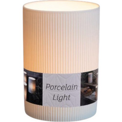Porcelain Light (10cm x 7cm) - PURE Safe Candle - 1τμχ