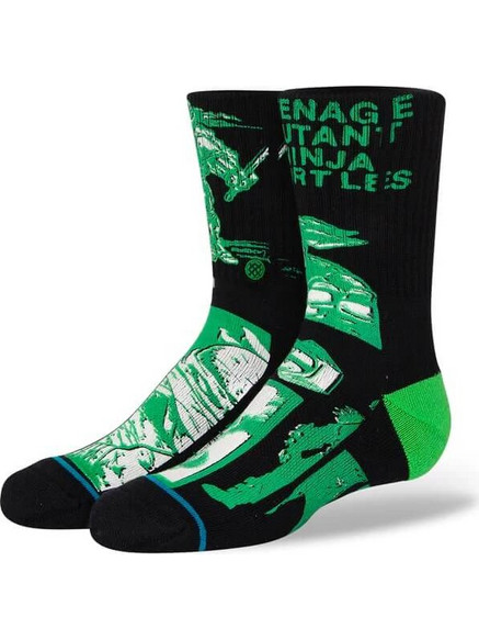 Stance Kids X TMNT Teenage Mutant Ninja Turtles Socks Κάλτσες Παιδικές (K556D23TMN-BLK)