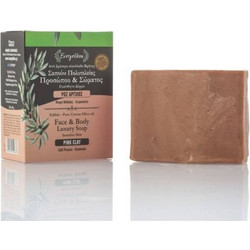 Evergetikon Face & Body Luxury Pink Clay Χειροποίητο Σαπούνι 130gr