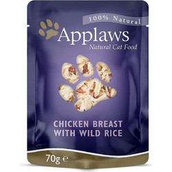 Applaws Adult with Chicken Breast & Wild Rice 70gr