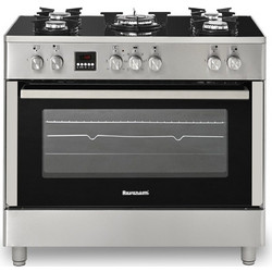 Ravanson KWGE-K90 Cheff Κουζίνα Ηλεκτρική 107lt με Εστίες Αερίου 90cm