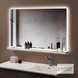 Luminor Brix Φωτιζόμενος καθρέφτης Led 48W 2475 LUMEN 100x72,5εκ