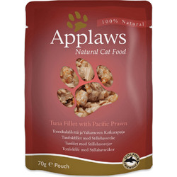 Applaws Adult with Tuna & Pacific Prawn in Broth 70gr