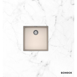 Schock Manhattan Cristalite Everest Granite Υποκαθήμενος Νεροχύτης Γρανίτη Ματ 45.6x45.6cm 30050U-1511