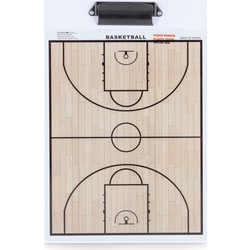 Ταμπλό Προπονητή Basket Διπλής Όψης Μαγνητικό 25,0x37,0 cm - 41949