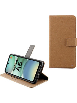 Volte-Tel Allure Magnet Book Stand Clip Θήκη Gold (Xiaomi Redmi A5 4G 6.88in)