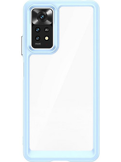 Outer Space Case silicone case for Xiaomi Poco M4 Pro 5G - blue