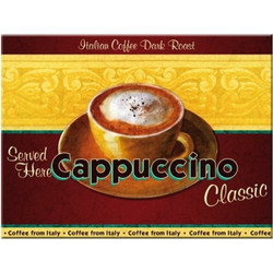 Nostalgic Μεταλλικό μαγνητάκι Cappoutccine