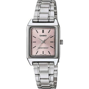 Casio Γυναικείο Ρολόι με Ασημί Μεταλλικό Μπρασελέ LTP-V007D-4E