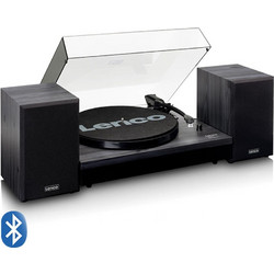 Lenco LS-301 Πικάπ με Προενίσχυση Bluetooth Black