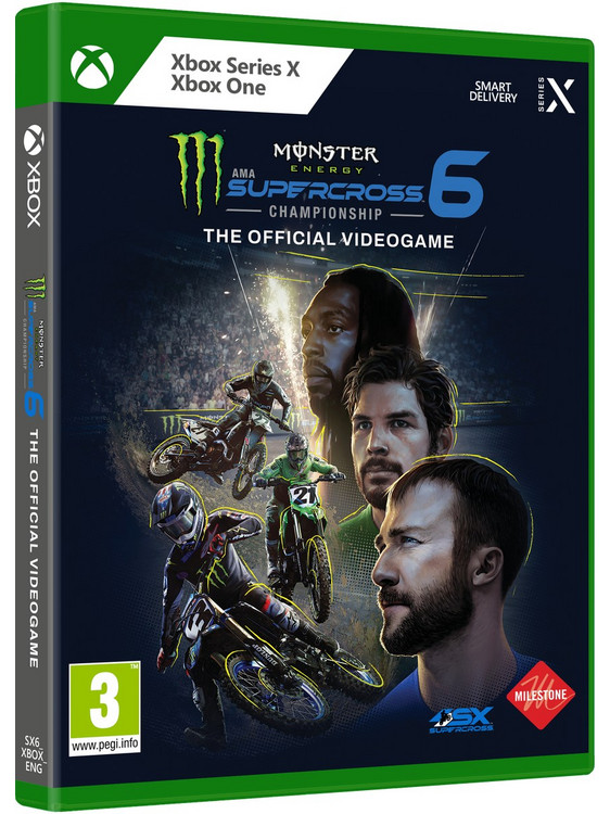 Monster Energy Supercross 6 The Official Video Game Xbox Series