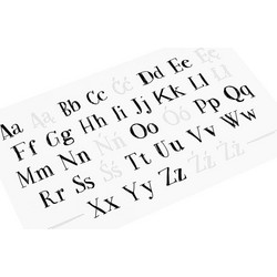 157244 ΕΠΙΦΑΝΕΙΑ ΕΡΓΑΣΙΑΣ ΓΡΑΦΕΙΟΥ ALPHABET (80.00Χ45.00Χ1.00)