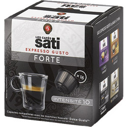 Κάψουλες Dolce Gusto Συμβατές Sati Cafe Forte 16 τεμάχια