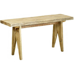 Παγκάκι Nextdeco μασίφ ξύλο teak Υ50x100x30εκ
