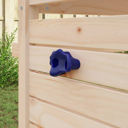 vidaXL Βάσεις αναρρίχησης 12 τεμ. Μπλε 100 x 67 x 43 mm PP