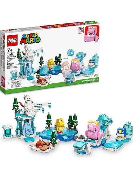 Lego Super Mario Fliprus Snow Adventure Expansion Set για 7+ Ετών 71417