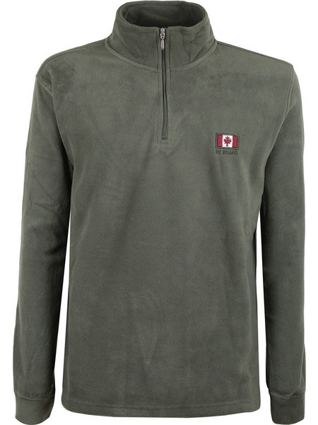 Be Board Ανδρική Μπλούζα Fleece Half Zip XAKI