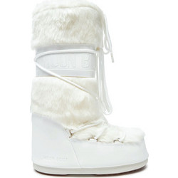 Μπότες Mb Icon Faux Fur Moon Boot Λευκό