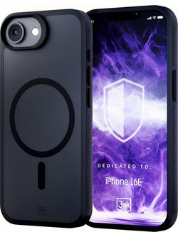 Θήκη κινητού 3mk Smoke MagCase for iPhone 16e Black