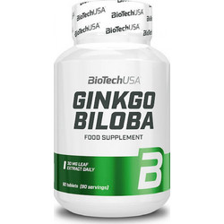 Biotech USA Ginkgo Biloba 90 Ταμπλέτες
