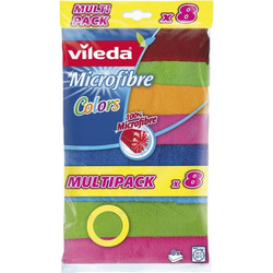 Vileda Microfaser Multi Colour 8 pcs