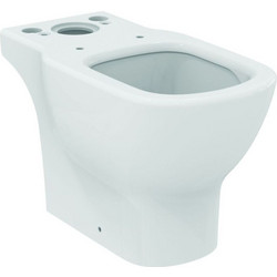 Ideal Standard Λεκάνη Τουαλέτας Δαπέδου Πίσω Σιφώνι χωρίς Καζανάκι Λευκή T008701