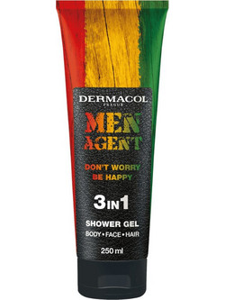 Dermacol Men Agent Don't Worry Be Happy Σαμπουάν & Αφρόλουτρο για Επανόρθωση 250ml