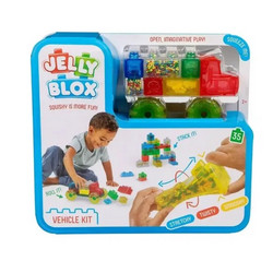 ΣΕΤ ΚΑΤΑΣΚΕΥΗΣ ΟΧΗΜΑΤΟΣ JELLY BLOX ΜΕ 35 SQUISHY ΤΟΥΒΛΑΚΙΑ GL931694