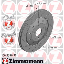 Zimmermann Δισκόπλακα - 100.3370.70