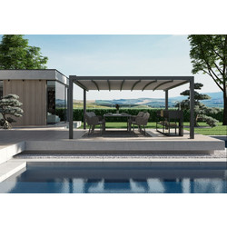 Pergola Keplan-4x5m* Alu. with Motor 500.0000 x 400.0000 x 240.0000