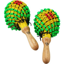 TYCOON YELLOW BEADED MARACAS